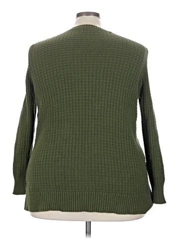 Woman Within Pullover Sweater (view 2)
