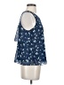 CAbi 100% Polyester Blue Sleeveless Blouse Size S - photo 4