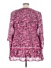 Catherines 100% Polyester Pink 3/4 Sleeve Blouse Size 4X - photo 2