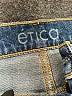 ética Chevron-herringbone Blue Jeans Size 26 waist - photo 7
