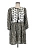 Dina Be Paisley Gray Casual Dress Size M - photo 1