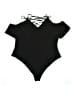 Charlotte Russe Black Bodysuit Size 2X - photo 2