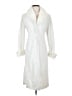 Countess 100% Polyester Ivory Coat Size S - photo 1
