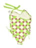 Justice Polka Dots Green One Piece Swimsuit Size 14 - photo 2