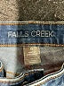 Falls Creek Solid Blue Jeans Size 10 - photo 7