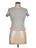 better / together Gray Short Sleeve Turtleneck Size L - photo 1