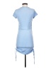 Altar'd State Solid Blue Casual Dress Size S - photo 2
