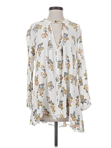 Free People 3/4 Sleeve Blouse (view 1)