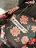 PIPHANY Floral Black Pink Casual Dress Size S - photo 7