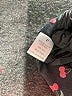Intermix 100% Silk Hearts Black Silk Skirt Size P (petite) - photo 5