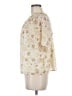 Ann Taylor LOFT Ivory Short Sleeve Blouse Size M - photo 5