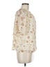 Ann Taylor LOFT Ivory Short Sleeve Blouse Size M - photo 4