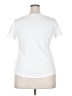 Talbots 100% Cotton White Short Sleeve Top Size XL - photo 2