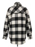 RDI Checkered-gingham Black Coat Size L - photo 2