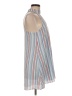 Olivaceous 100% Polyester Stripes Blue Casual Dress Size M - photo 4