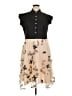Unbranded 100% Polyester Tan Cocktail Dress Size 1X - photo 1