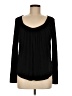 Wink Black Long Sleeve Top Size M - photo 1