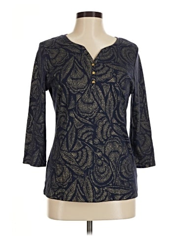 Karen Scott 3/4 Sleeve Top (view 1)