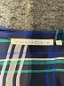 Violet & Claire 100% Polyester Plaid Blue Long Sleeve Blouse Size L - photo 7