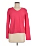 Unbranded 100% Polyester Pink Long Sleeve Top Size M - photo 1