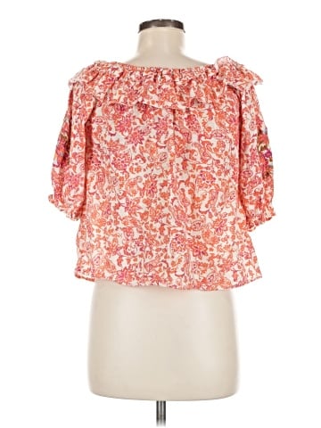 Democracy 3/4 Sleeve Blouse (view 2)