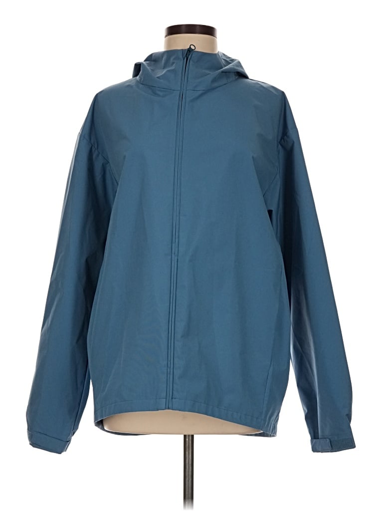 Pre-owned Unbranded Windbreaker Jacket In Blue