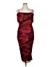 B. Darlin Floral Red Cocktail Dress Size XL - photo 1
