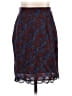 Zara Basic Paisley Burgundy Brown Formal Skirt Size XS - photo 2