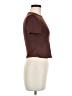 Shein Brown Short Sleeve Turtleneck Size 6 - photo 4
