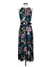 Tommy Hilfiger 100% Polyester Floral Multi Color Blue Casual Dress Size 2 - photo 1