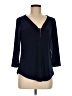 Rekucci Blue 3/4 Sleeve T-Shirt Size M - photo 1