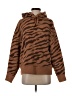 Everlane Animal Print Brown Pullover Hoodie Size XS - photo 1