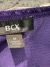 BCX Purple Short Sleeve Blouse Size M - photo 7