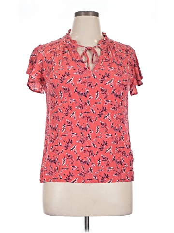 Bobeau Short Sleeve Blouse (view 1)