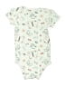 Carter's 100% Cotton Print Ivory Short Sleeve Onesie 18-24 MO / 24 MO - photo 2