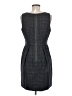 J.Crew 100% Wool Houndstooth Gray Casual Dress Size 8 - photo 2