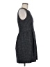 J.Crew 100% Wool Houndstooth Gray Casual Dress Size 8 - photo 4