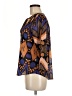 Collective Concepts 100% Polyester Brown 3/4 Sleeve Blouse Size M - photo 5