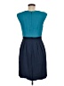 BCBGMAXAZRIA Color Block Teal Casual Dress Size 6 - photo 2