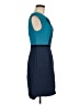 BCBGMAXAZRIA Color Block Teal Casual Dress Size 6 - photo 4