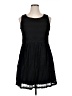 Forever Black Casual Dress Size XL - photo 1