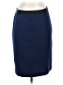 T Tahari Solid Blue Formal Skirt Size 4 - photo 1