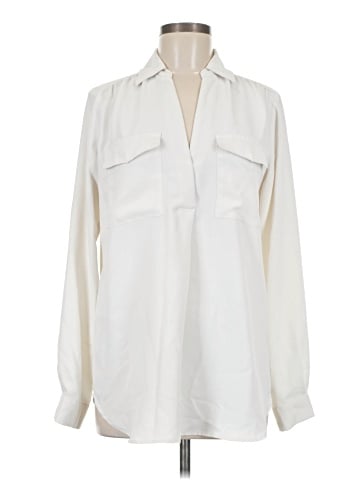 Ann Taylor Long Sleeve Blouse (view 1)