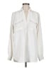 Ann Taylor 100% Polyester Ivory Long Sleeve Blouse Size M (tall) - photo 1