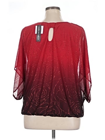 Sara Michelle 3/4 Sleeve Blouse (view 2)