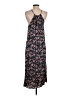 Gap 100% Rayon Floral Black Casual Dress Size S - photo 2
