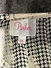 Parker Animal Print Ivory 3/4 Sleeve Blouse Size XS - photo 7