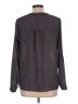 Timing Polka Dots Gray Long Sleeve Blouse Size L - photo 2