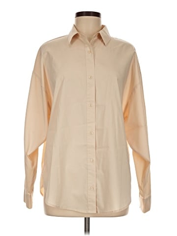 Express Long Sleeve Button-Down Shirt (view 1)