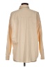 Express Solid Tan Long Sleeve Button-Down Shirt Size M - photo 2